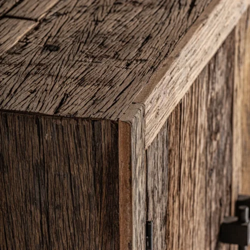 Buffet Carrik bois récupéré marron 180 Vical Home — vue 4