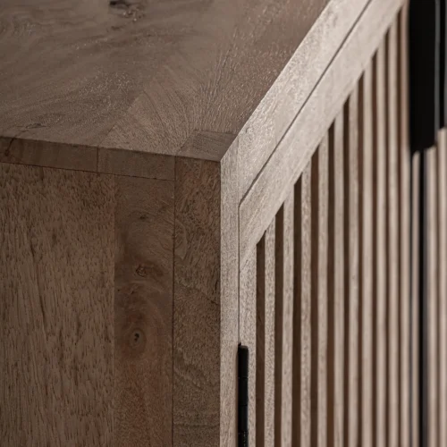 Buffet Gàbia bois de manguier marron sablé Vical Home — vue 4