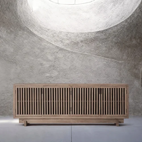 Buffet Gàbia bois de manguier marron sablé Vical Home — vue 9
