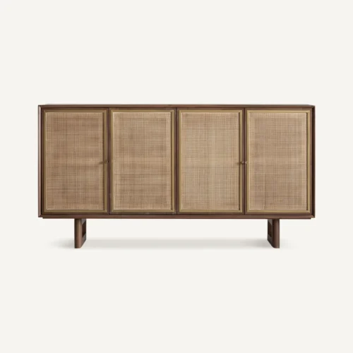 Buffet Gondorf bois de manguier et chanvre Vical Home