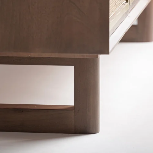 Buffet Gondorf bois de manguier et chanvre Vical Home — vue 6