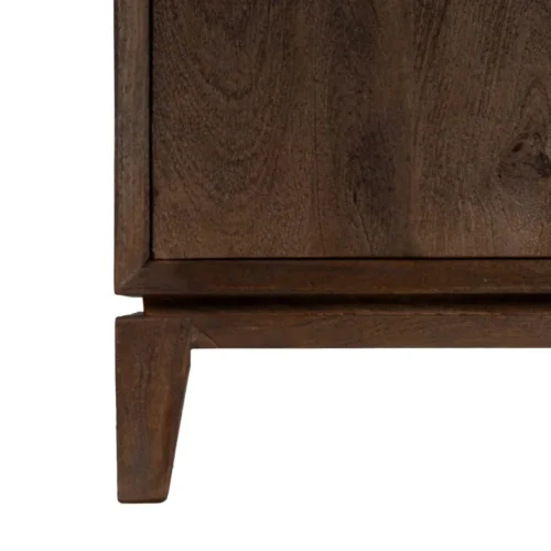 Buffet haut vaisselier bois de manguier marron Ixia 100 cm — vue 4