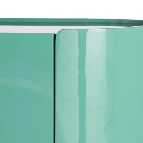 Buffet vert laqué plateau marbre Ixia 160 cm — vue 5
