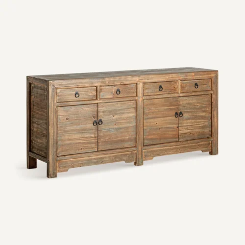 Buffet Zeitz bois de pin marron 200 cm Vical Home — vue 2