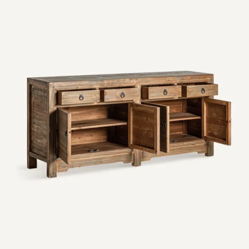 Buffet Zeitz bois de pin marron 200 cm Vical Home — vue 3