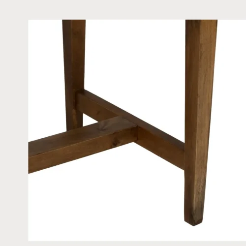 Bureau bois de manguier 2 tiroirs Ixia 122 cm — vue 9