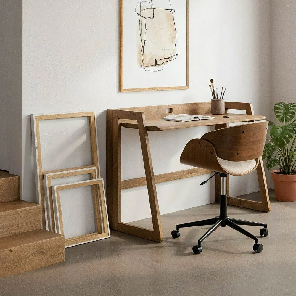 Bureau bois de manguier Ixia 120 cm