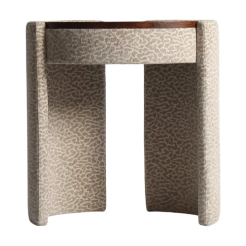 Bureau coiffeuse Roxenne beige léopard Richmond Interiors — vue 5