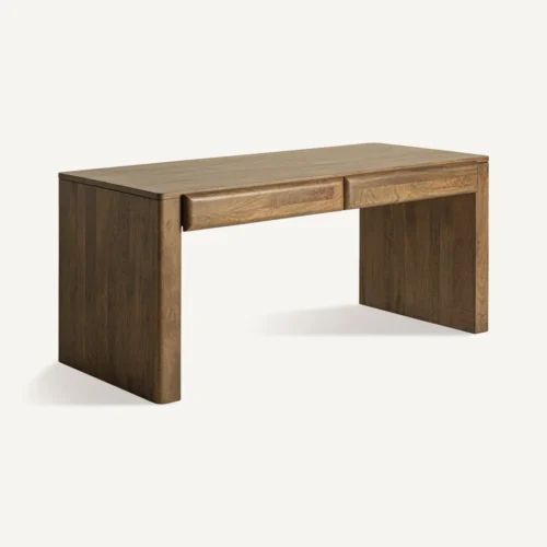 Bureau Gibles bois de manguier marron Vical Home — vue 2