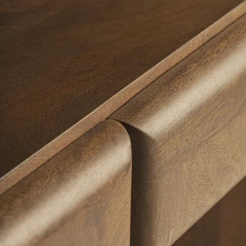 Bureau Gibles bois de manguier marron Vical Home — vue 5