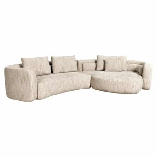 Canapé Canapé Angusto natural softweave lounge droite Richmond Interiors