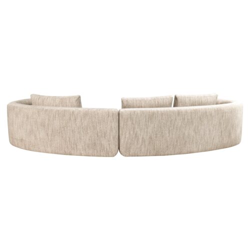 Canapé Angusto natural softweave lounge droite Richmond Interiors — vue 5