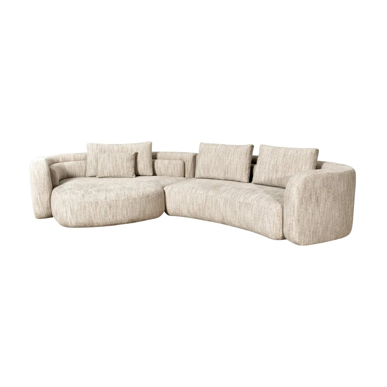 Canapé Angusto natural softweave méridienne gauche Richmond Interiors