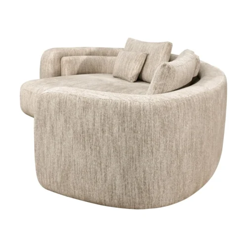 Canapé Angusto natural softweave méridienne gauche Richmond Interiors — vue 4