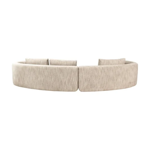 Canapé Angusto natural softweave méridienne gauche Richmond Interiors — vue 5
