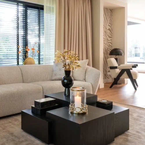 Canapé Armand natural blockweave Richmond Interiors — vue 11