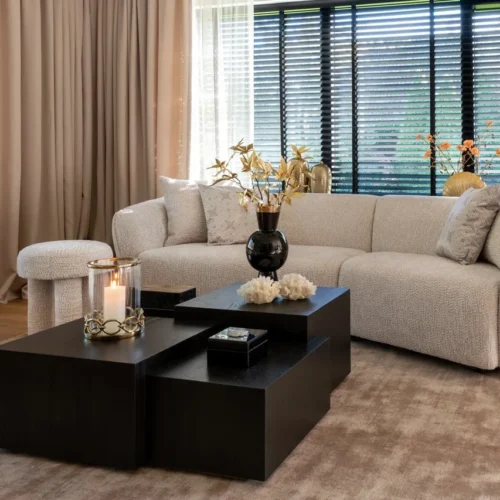 Canapé Armand natural blockweave Richmond Interiors — vue 12