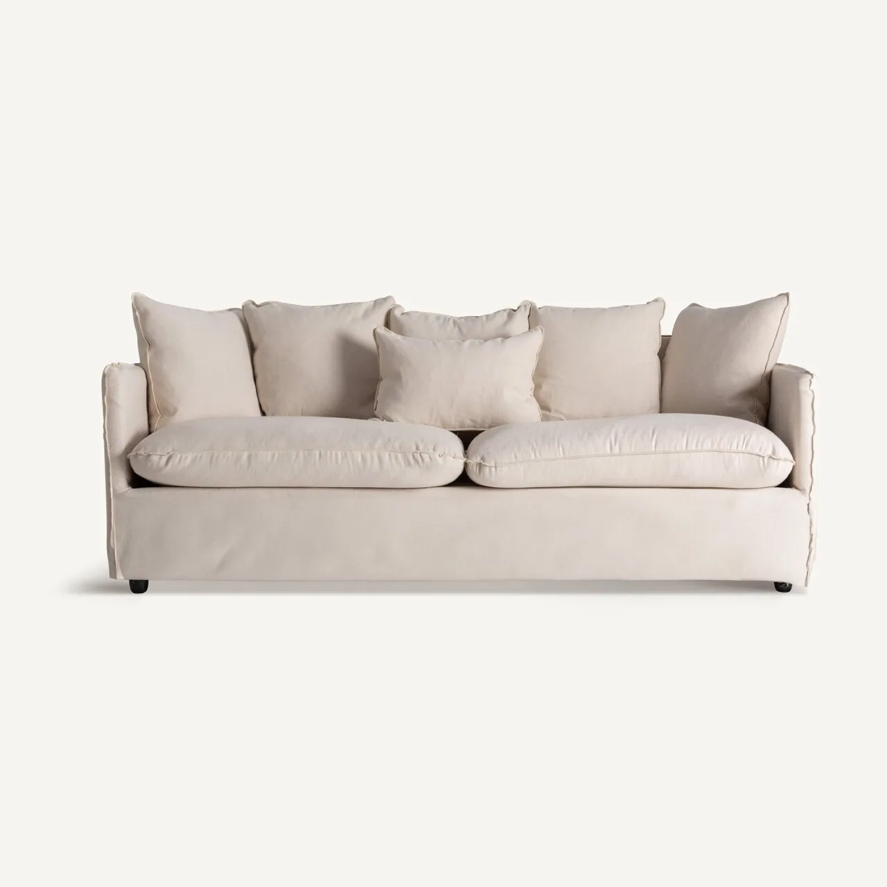 Canapé Bardney lin beige Vical Home