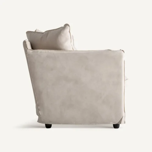 Canapé Bardney lin beige Vical Home — vue 3