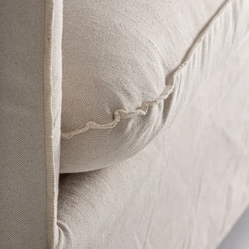 Canapé Bardney lin beige Vical Home — vue 6