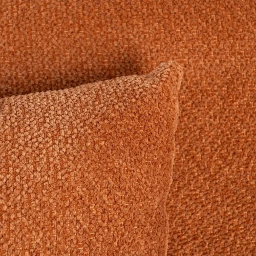 Canapé convertible bouclé terre cuite Ixia 218 cm — vue 10