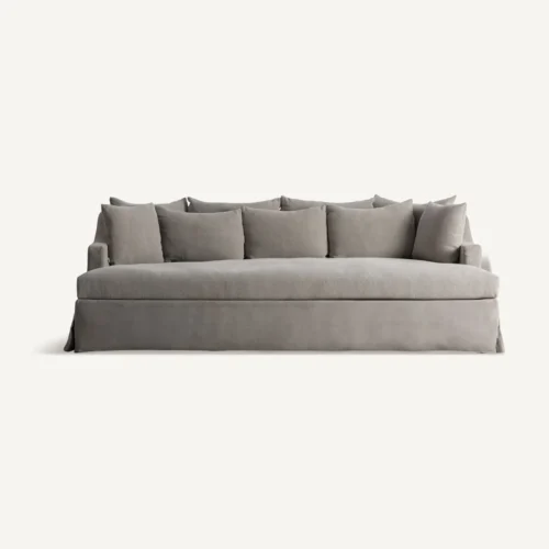 Canapé Corbun lin taupe Vical Home