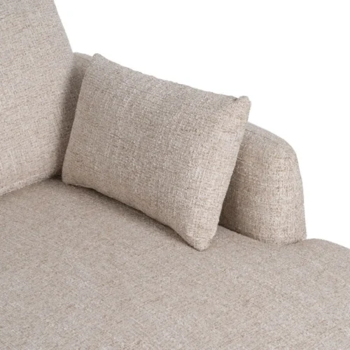 Canapé d'angle beige têtières relevables Ixia 240 cm — vue 7
