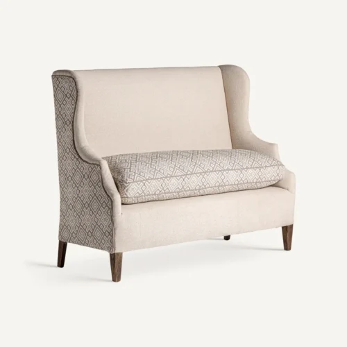 Canapé de bar Mutzig manguier beige Vical Home — vue 2