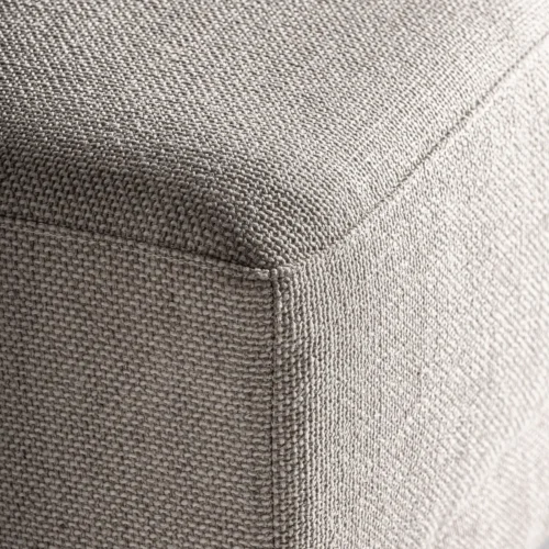 Canapé Egna modulable noir et crème 120 cm Vical Home — vue 5