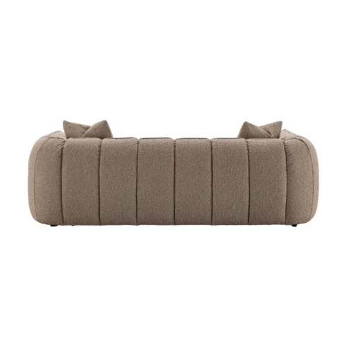Canapé Hogan mocca chunky 3 places ignifugé Richmond Interiors — vue 4