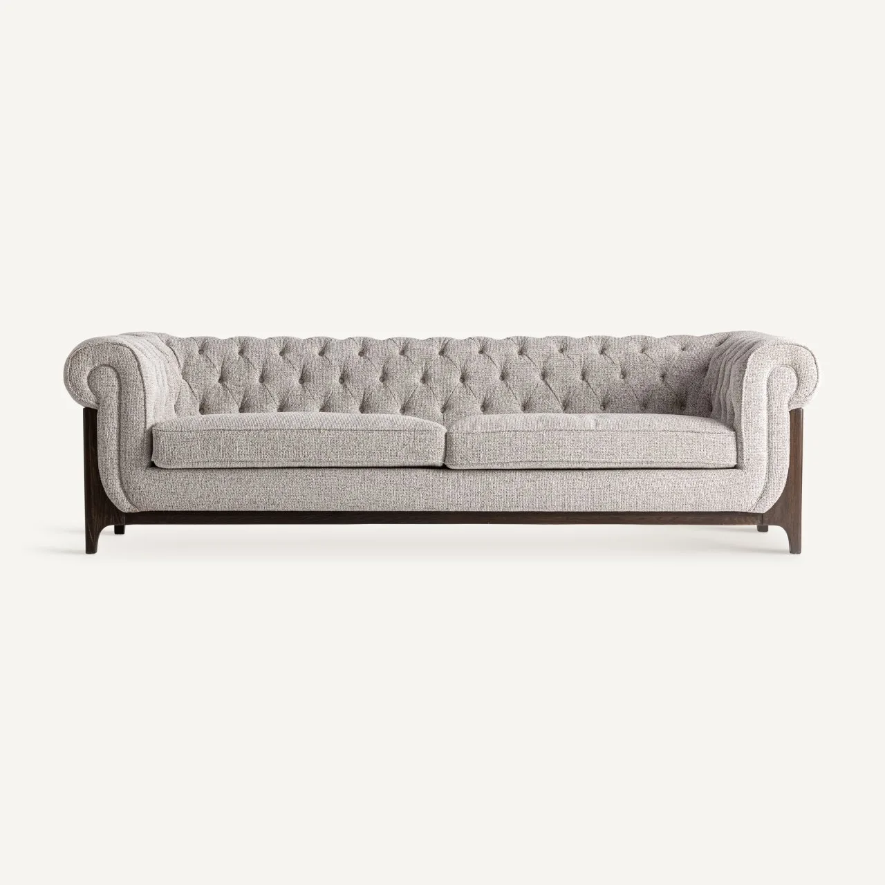 Canapé Ipswich frêne marron et gris Vical Home
