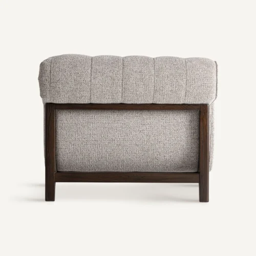 Canapé Ipswich frêne marron et gris Vical Home — vue 3