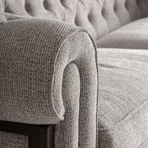 Canapé Ipswich frêne marron et gris Vical Home — vue 5