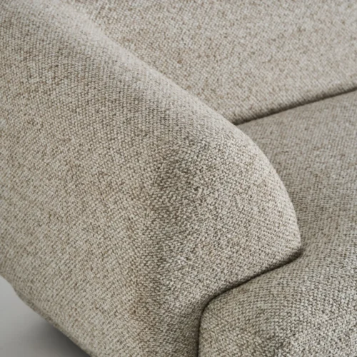 Canapé Izernore bouclé beige Vical Home — vue 9