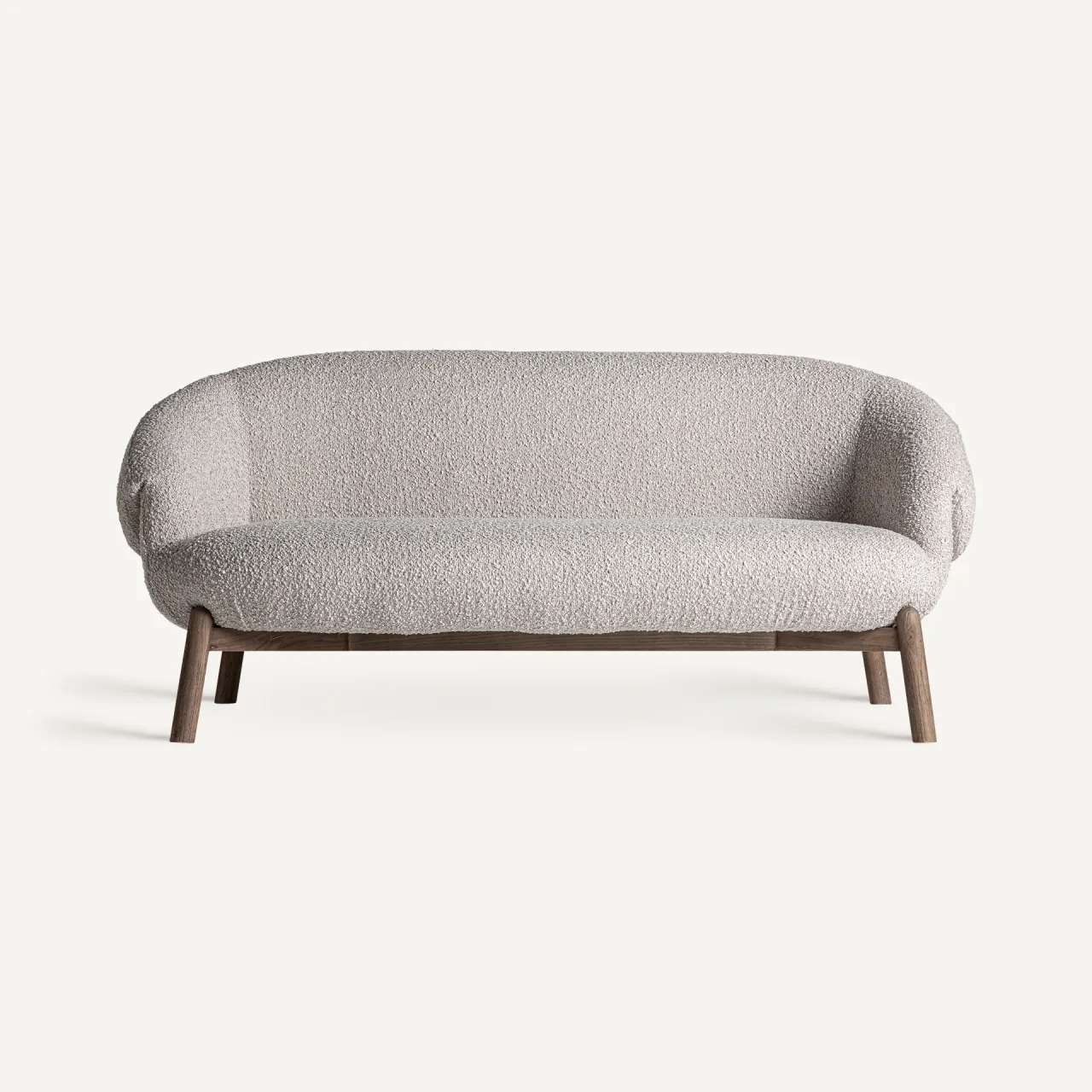 Canapé Jacquard orme clair et beige 187 cm Vical Home