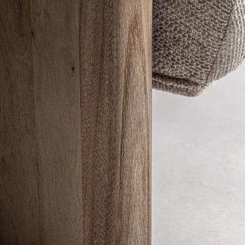 Canapé Jacquard orme marron et beige 235 cm Vical Home — vue 7