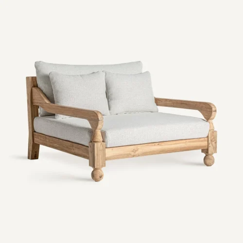 Canapé Jodphur module marron naturel Vical Home — vue 2