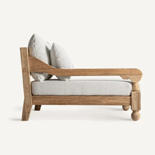 Canapé Jodphur module marron naturel Vical Home — vue 3