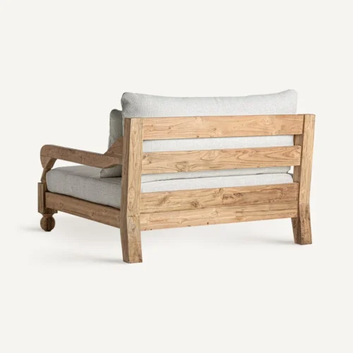 Canapé Jodphur module marron naturel Vical Home — vue 4