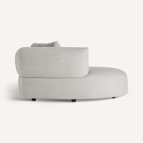 Canapé modulable Brenod blanc cassé 140 cm Vical Home — vue 3