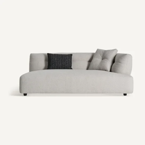 Canapé modulable Brenod blanc cassé 201 cm Vical Home