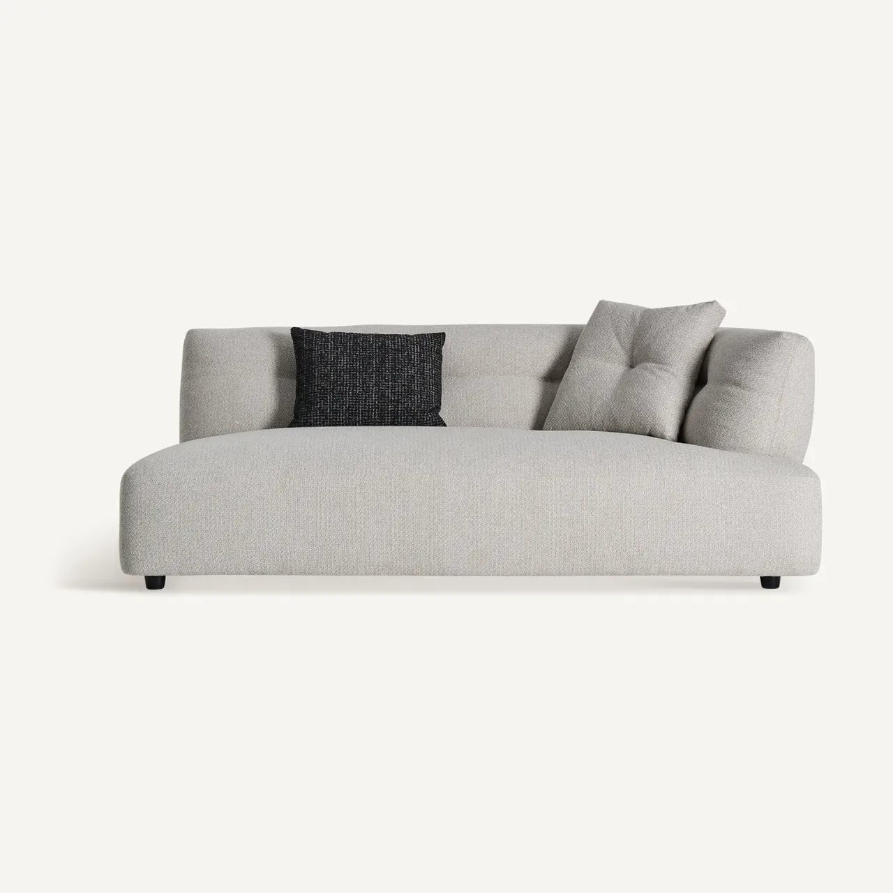 Canapé modulable Brenod blanc cassé 201 cm Vical Home
