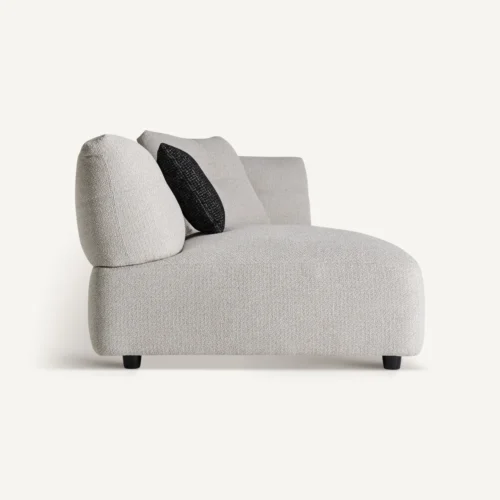 Canapé modulable Brenod blanc cassé 201 cm Vical Home — vue 3