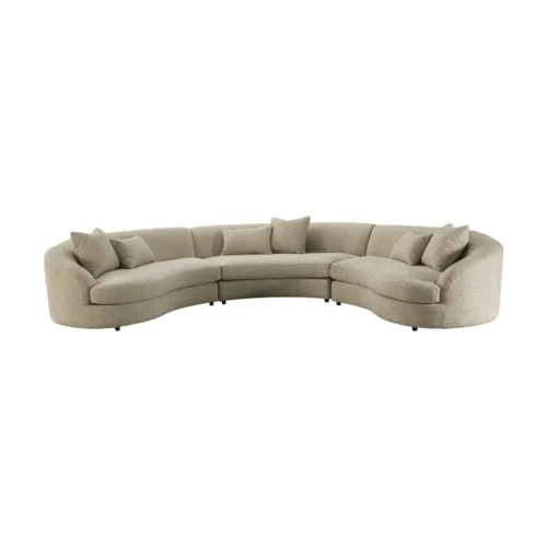 Canapé modulable Morena cream blockweave Richmond Interiors — vue 2