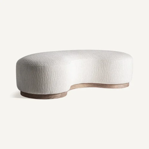 Canapé Morsbach blanc cassé 190 x 95 Vical Home — vue 2