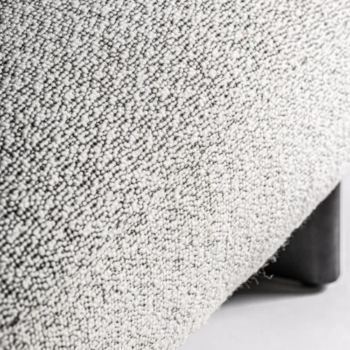 Canapé Nara blanc et noir chiné 254 cm Vical Home — vue 5