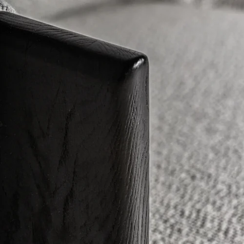 Canapé Nara blanc et noir chiné 254 cm Vical Home — vue 6
