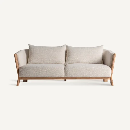 Canapé Nara marron beige 200 cm Vical Home
