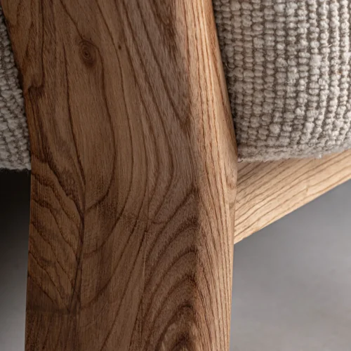 Canapé Nara marron beige 200 cm Vical Home — vue 9