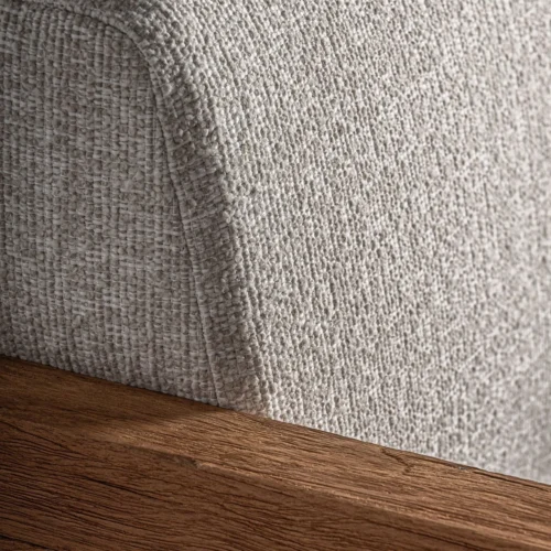 Canapé Testa teck recyclé et blanc Vical Home — vue 6